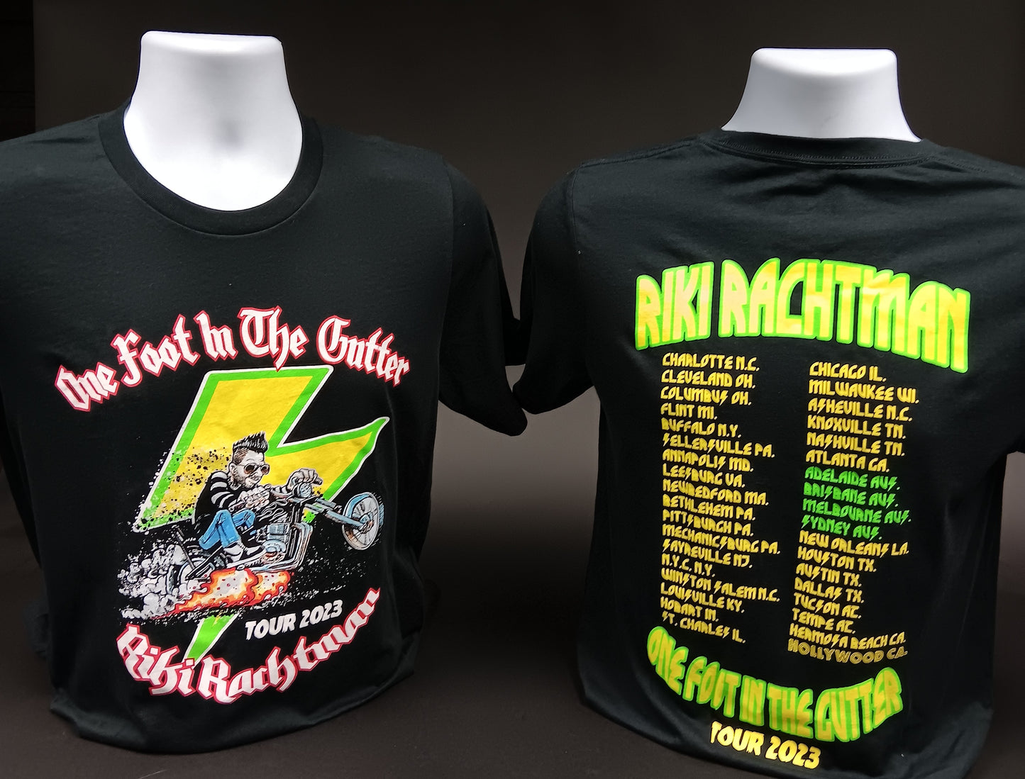 ON SALE Riki Rachtman OFITG chopper tour T