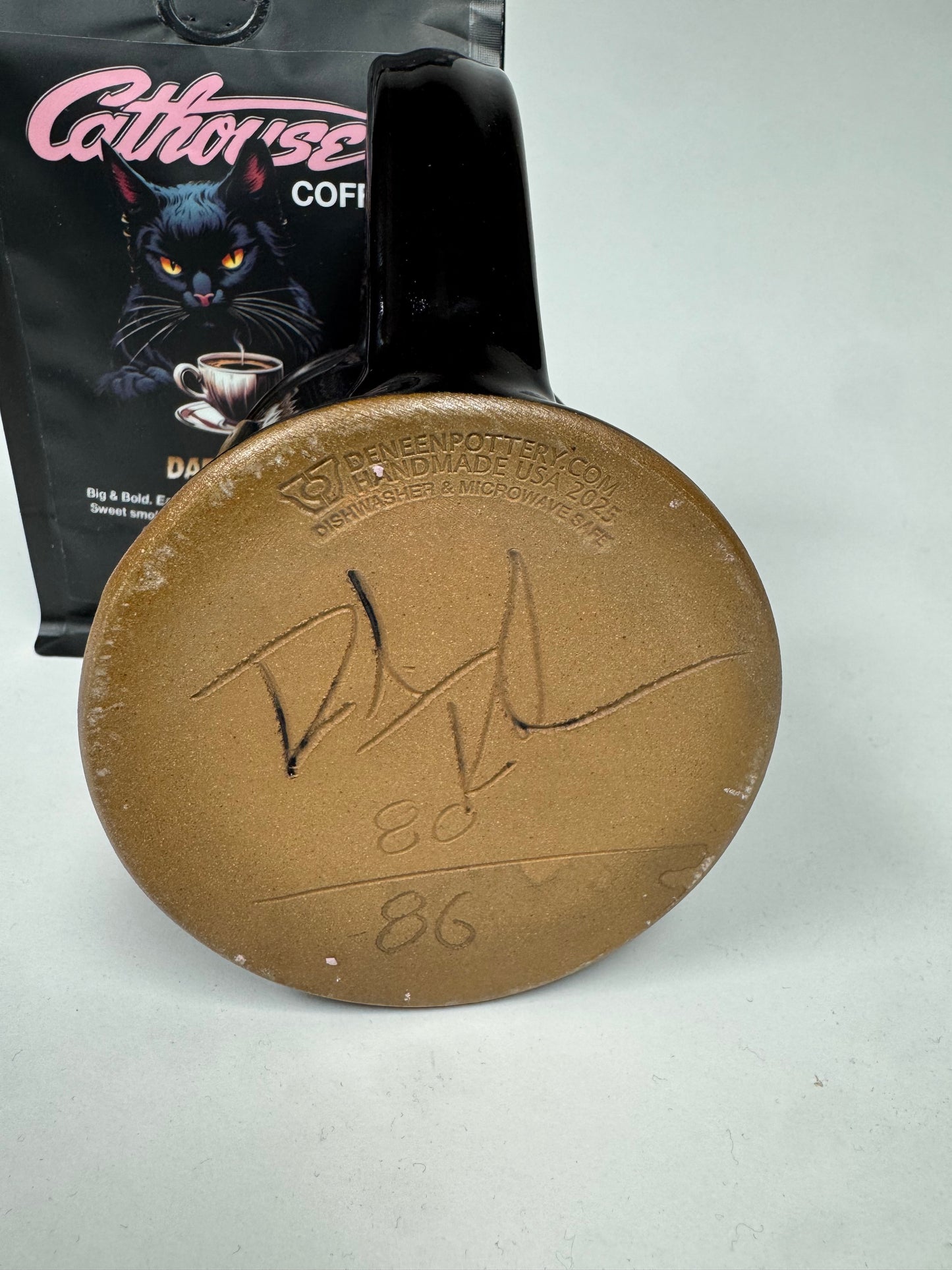 SIGNED / NUMBERED Cathouse 40th Anniversary Mug ONLY 86
