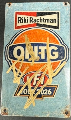 NEW OFITG HAT (One Foot In The Gutter) with SIGNED TOUR LAMINATE only 20 available