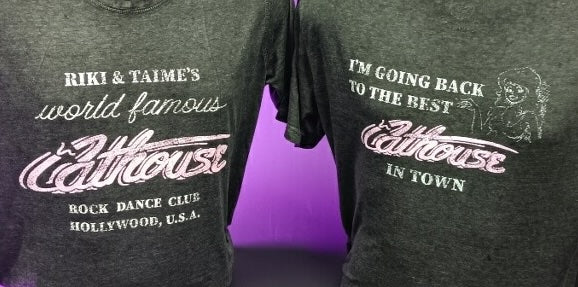 Original Riki & Taimes World Famous Cathouse T (broken In)