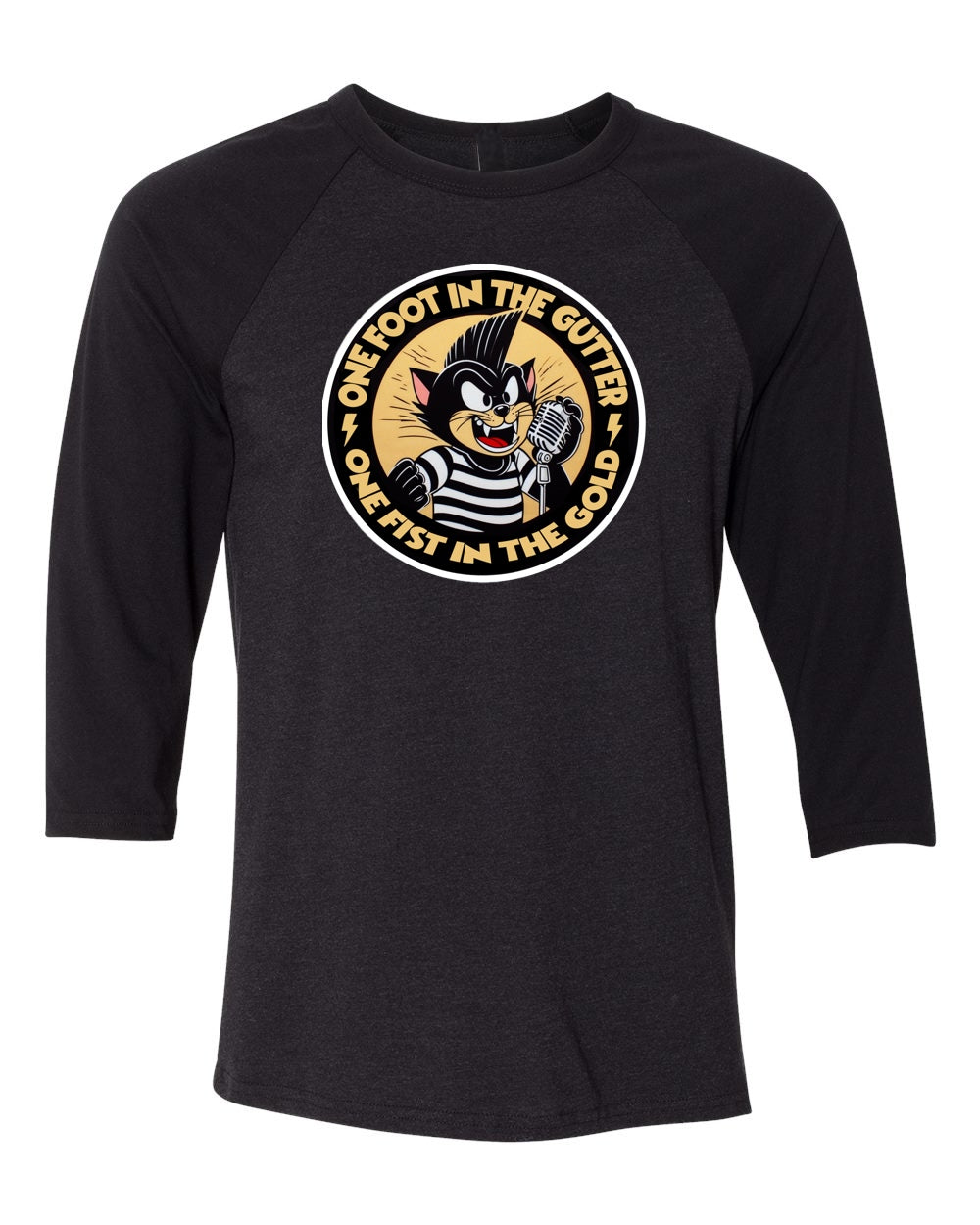 ON SALE One Foot In The Gutter OFITG cat baseball jersey