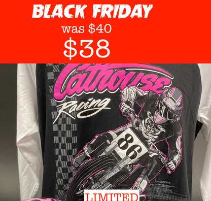 ON SALE  Cathouse Racing 3/4 Sleeve Jersey