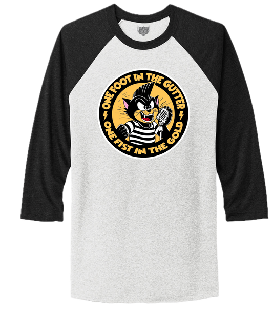 NEW One Foot In The Gutter OFITG cat baseball jersey (ships May 1 )