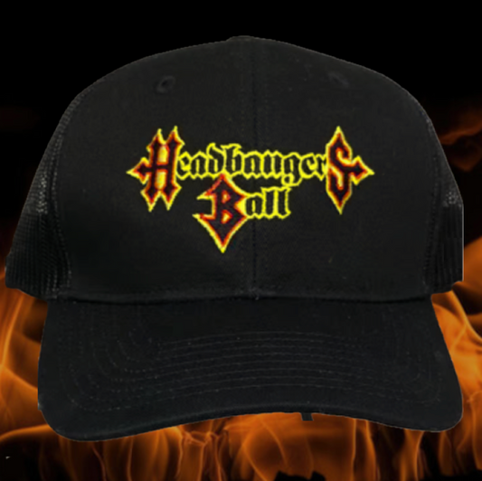 Headbangers Ball Hat- Embroidered logo