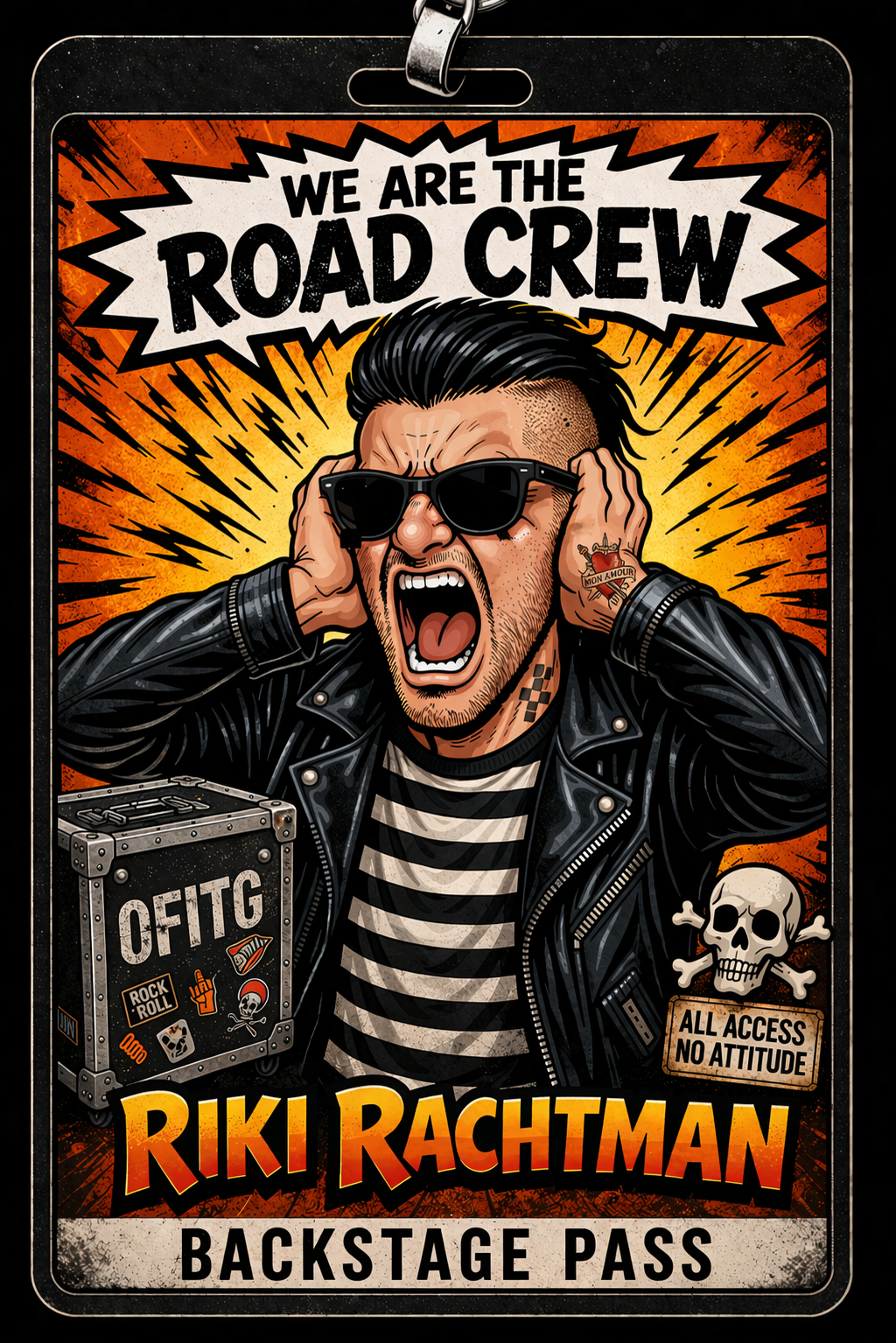 ROAD CREW July 25 Colorado Springs CO.  Sunshine Studios.(Ticket not necessary)
