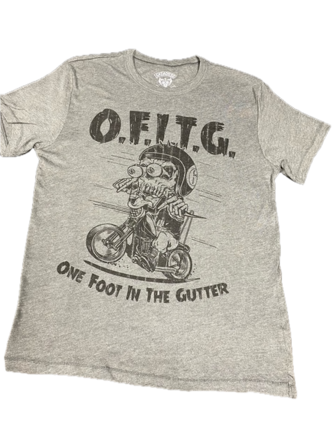 OFITG (one foot in the gutter) RacFink T