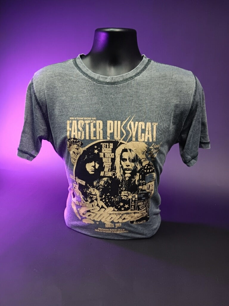 Faster Pussycat /Cathouse record release Party T (broken In)